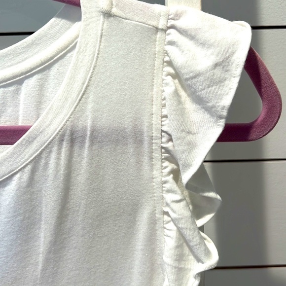 Lilly Pulitzer Laina Top - Sz: Medium, Resort White, EUC - Picture 5 of 5